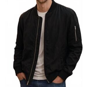 NEW SOL ANGELES keith bomber jacket in black